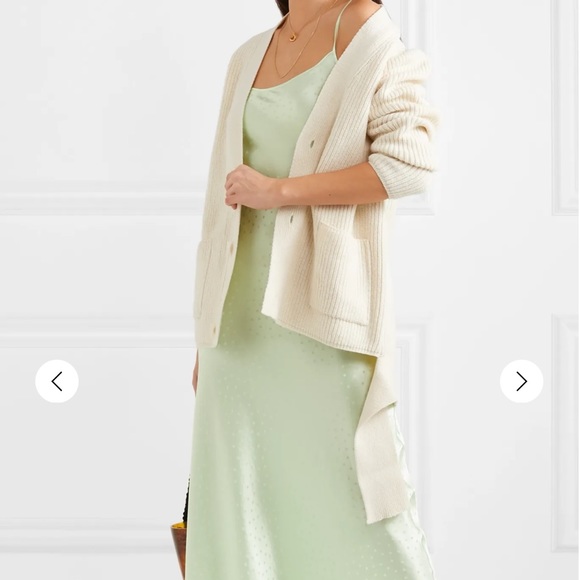 BORGO DE NOR + Edamame London ribbed wool cardigan